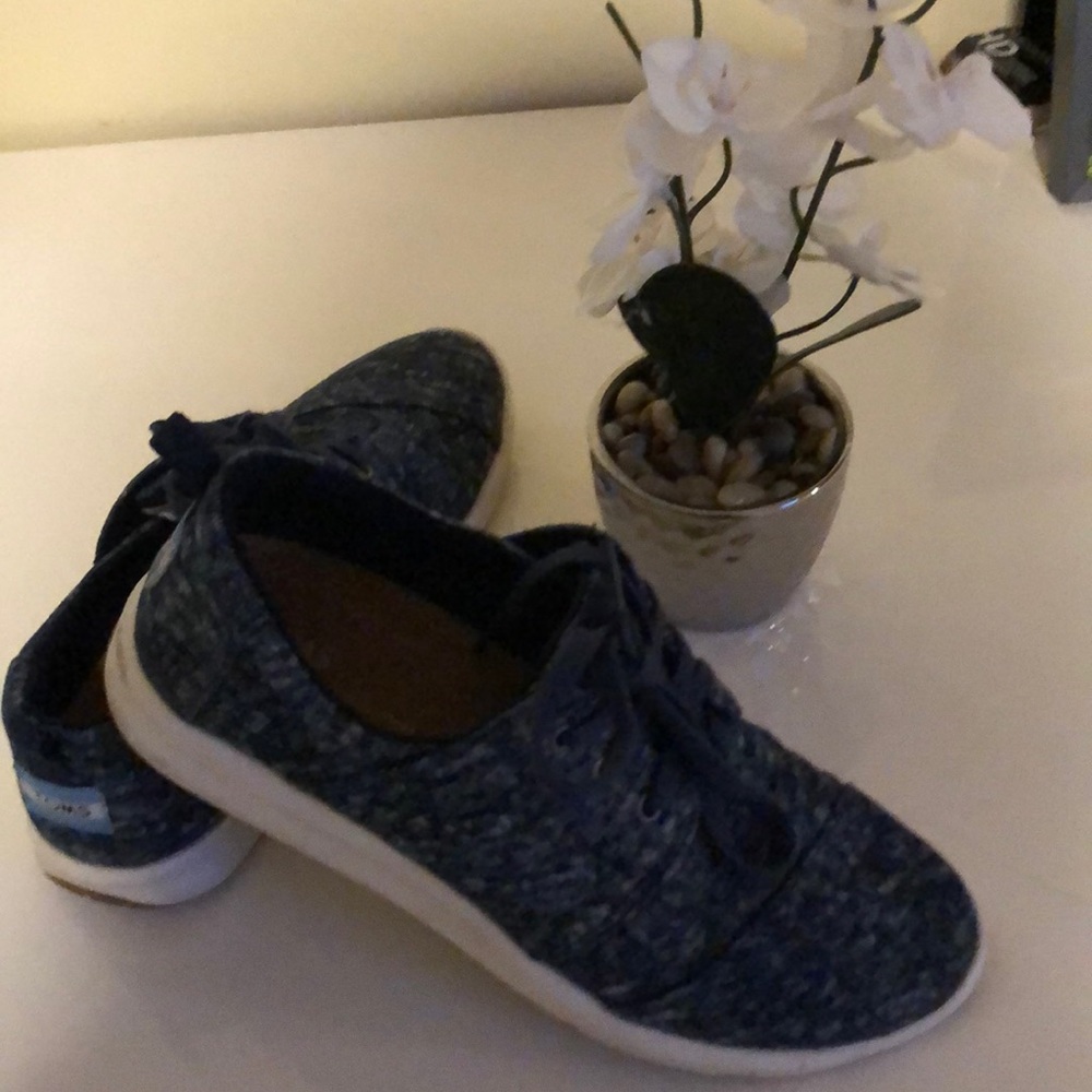 Jean patterned casual gym shoes
